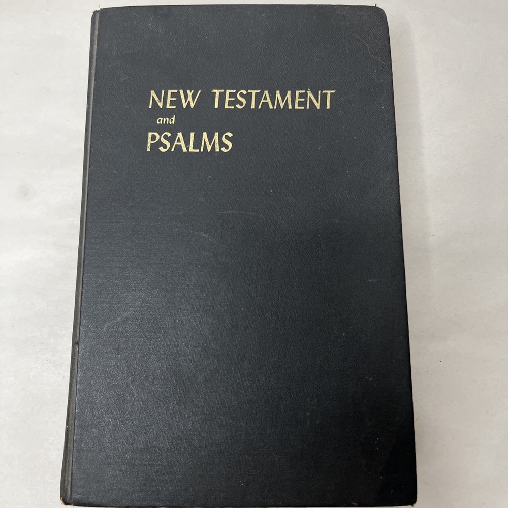 New Testament And Psalms KJV LARGE PRINT American Bible Society‎ - Hardback